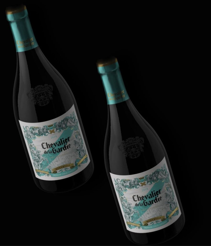 Argo proyecto Chevalier de la Gardie botellas